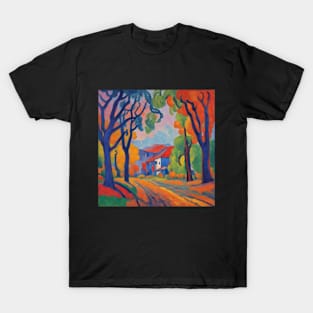 my hometown les Fauves fauvism art T-Shirt